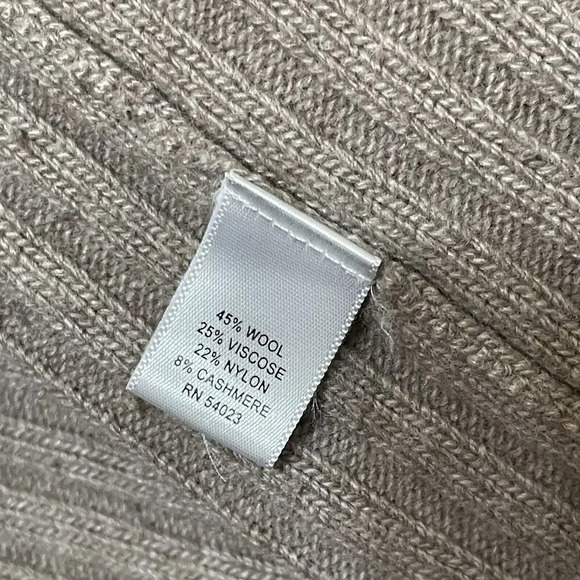 Banana Republic Luxury Cashmere Wool Blend Open Front Cardigan academia Size S - Picture 5 of 7